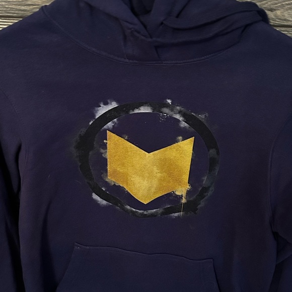 Women’s Small Navy Hawkeye Sweatshirt - Picture 2 of 4